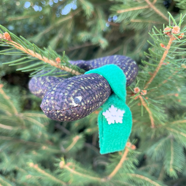 Brown Snake Christmas tree decor 