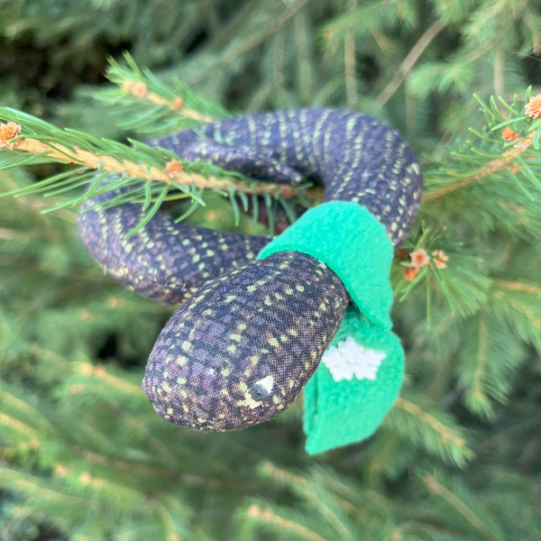Brown Snake Christmas tree decor 