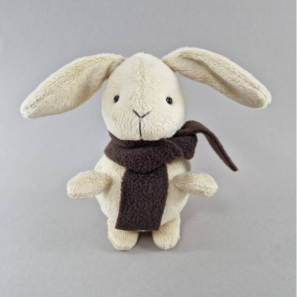 Stuffed toy biege bunny (rabbit)