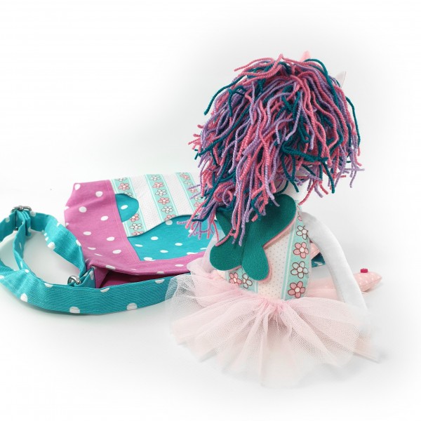 Handbag with unicorn 1